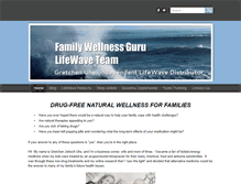 Tablet Screenshot of familywellnessguru.com